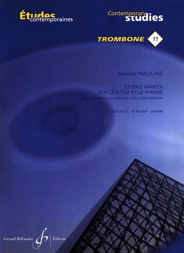 Études variées sur le style et le phrasé. Volume 3 : 16 études Visual